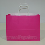 Bolsa de Papel Asa Rizada - Wide