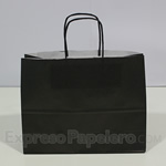 Bolsa de Papel Asa Rizada - Wide
