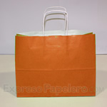 Bolsa de Papel Asa Rizada - Wide